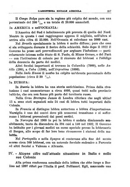 L'assistenza sociale agricola rivista mensile di infortunistica e assistenza sociale