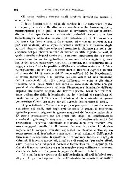 L'assistenza sociale agricola rivista mensile di infortunistica e assistenza sociale