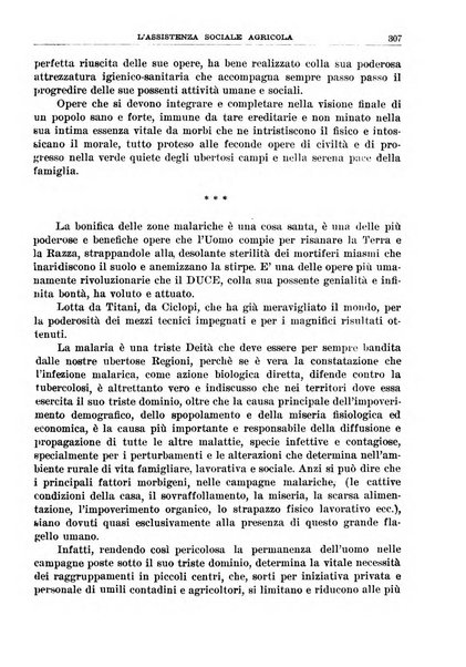 L'assistenza sociale agricola rivista mensile di infortunistica e assistenza sociale