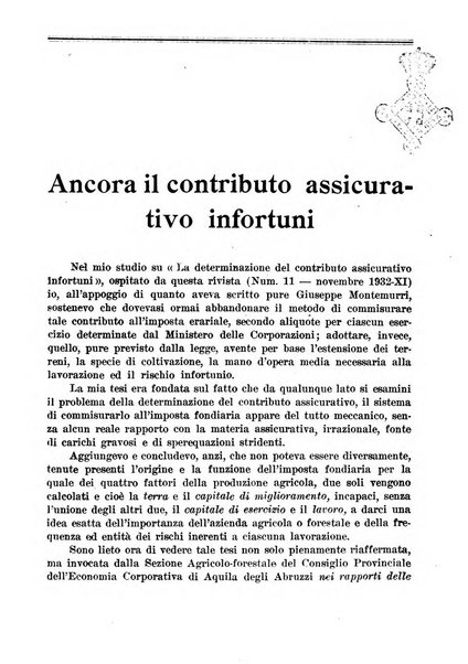 L'assistenza sociale agricola rivista mensile di infortunistica e assistenza sociale