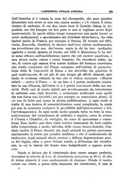 L'assistenza sociale agricola rivista mensile di infortunistica e assistenza sociale