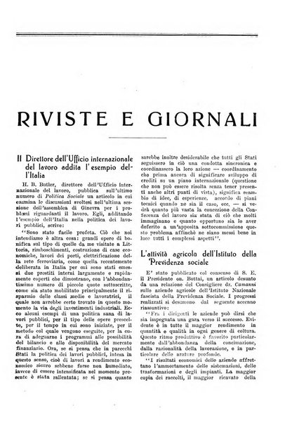 L'assistenza sociale agricola rivista mensile di infortunistica e assistenza sociale