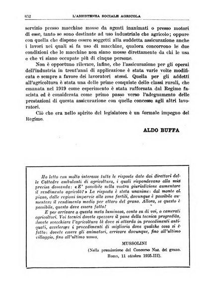 L'assistenza sociale agricola rivista mensile di infortunistica e assistenza sociale