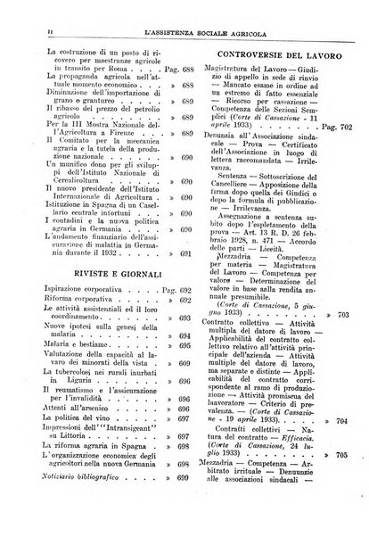 L'assistenza sociale agricola rivista mensile di infortunistica e assistenza sociale