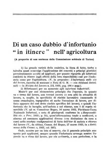 L'assistenza sociale agricola rivista mensile di infortunistica e assistenza sociale