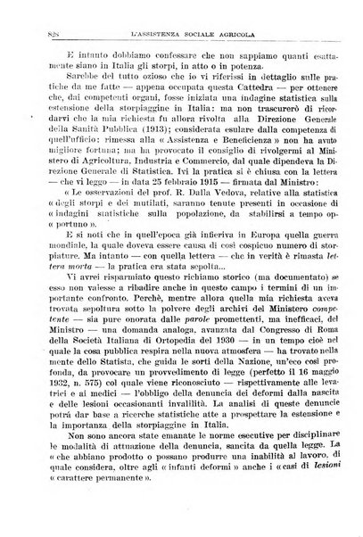 L'assistenza sociale agricola rivista mensile di infortunistica e assistenza sociale