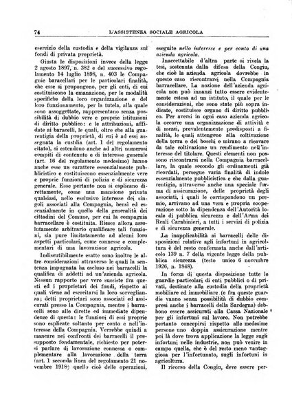 L'assistenza sociale agricola rivista mensile di infortunistica e assistenza sociale