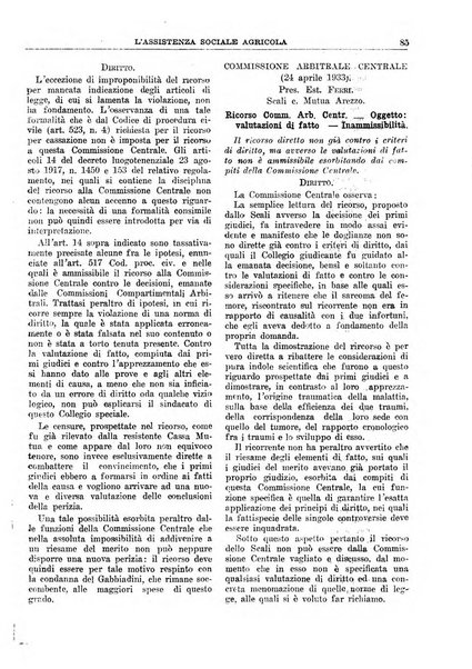 L'assistenza sociale agricola rivista mensile di infortunistica e assistenza sociale