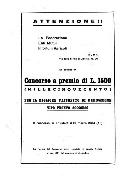 L'assistenza sociale agricola rivista mensile di infortunistica e assistenza sociale