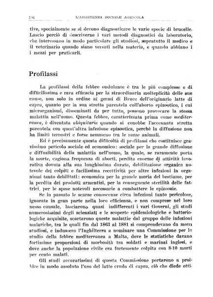 L'assistenza sociale agricola rivista mensile di infortunistica e assistenza sociale