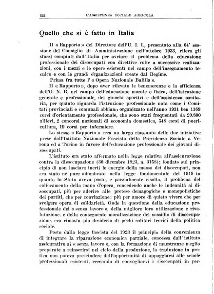 L'assistenza sociale agricola rivista mensile di infortunistica e assistenza sociale