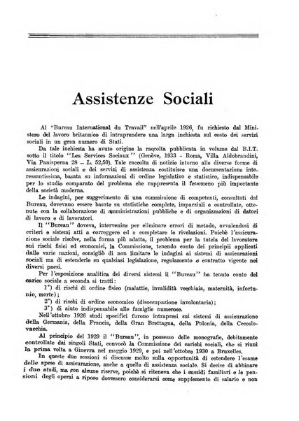 L'assistenza sociale agricola rivista mensile di infortunistica e assistenza sociale