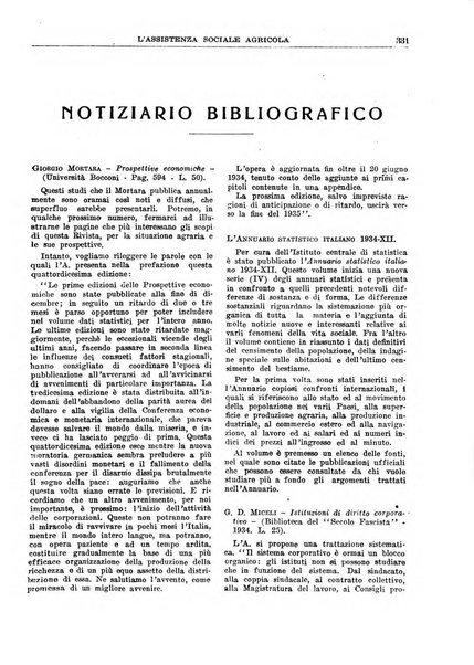 L'assistenza sociale agricola rivista mensile di infortunistica e assistenza sociale