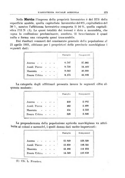 L'assistenza sociale agricola rivista mensile di infortunistica e assistenza sociale