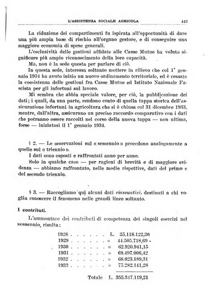 L'assistenza sociale agricola rivista mensile di infortunistica e assistenza sociale