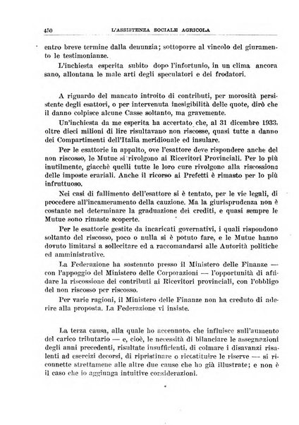 L'assistenza sociale agricola rivista mensile di infortunistica e assistenza sociale