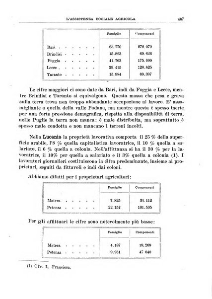 L'assistenza sociale agricola rivista mensile di infortunistica e assistenza sociale