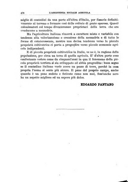 L'assistenza sociale agricola rivista mensile di infortunistica e assistenza sociale