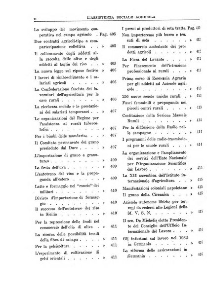 L'assistenza sociale agricola rivista mensile di infortunistica e assistenza sociale