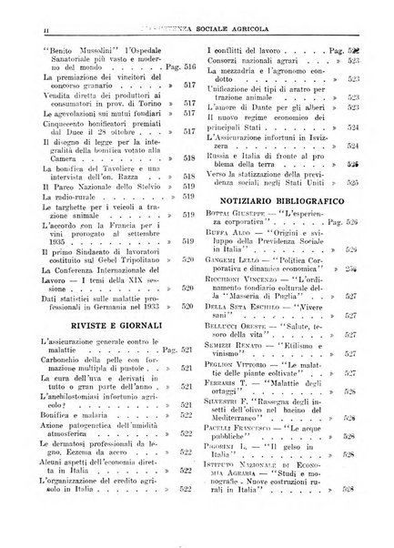 L'assistenza sociale agricola rivista mensile di infortunistica e assistenza sociale