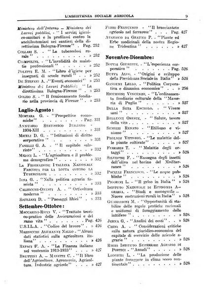 L'assistenza sociale agricola rivista mensile di infortunistica e assistenza sociale