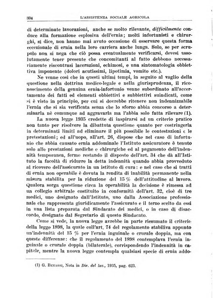 L'assistenza sociale agricola rivista mensile di infortunistica e assistenza sociale