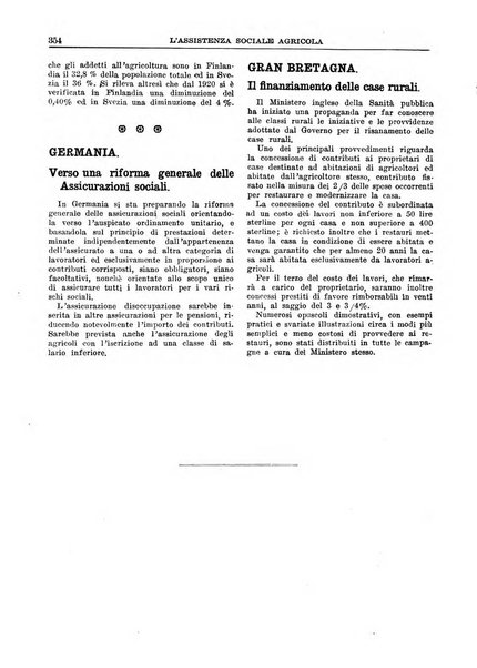 L'assistenza sociale agricola rivista mensile di infortunistica e assistenza sociale