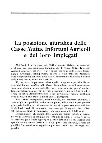 L'assistenza sociale agricola rivista mensile di infortunistica e assistenza sociale