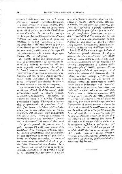 L'assistenza sociale agricola rivista mensile di infortunistica e assistenza sociale