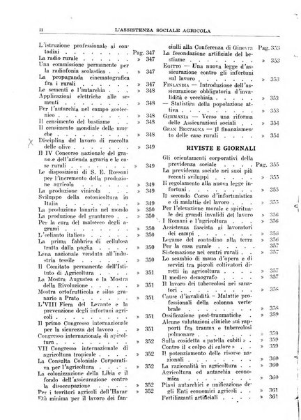 L'assistenza sociale agricola rivista mensile di infortunistica e assistenza sociale