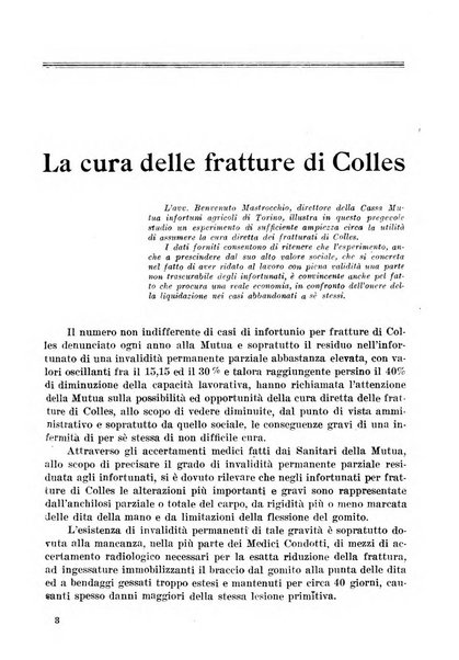 L'assistenza sociale agricola rivista mensile di infortunistica e assistenza sociale