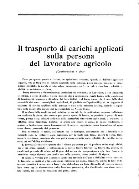 L'assistenza sociale agricola rivista mensile di infortunistica e assistenza sociale