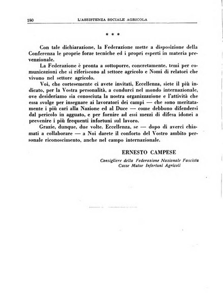 L'assistenza sociale agricola rivista mensile di infortunistica e assistenza sociale