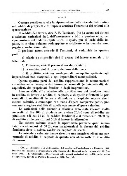 L'assistenza sociale agricola rivista mensile di infortunistica e assistenza sociale