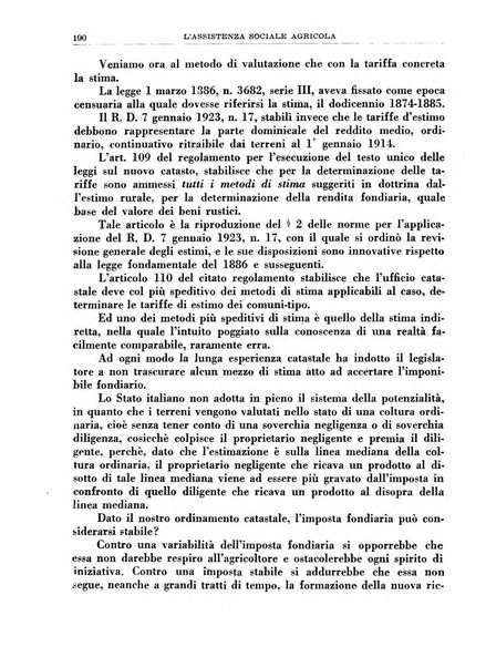 L'assistenza sociale agricola rivista mensile di infortunistica e assistenza sociale