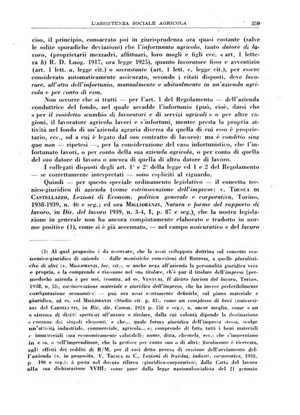 L'assistenza sociale agricola rivista mensile di infortunistica e assistenza sociale