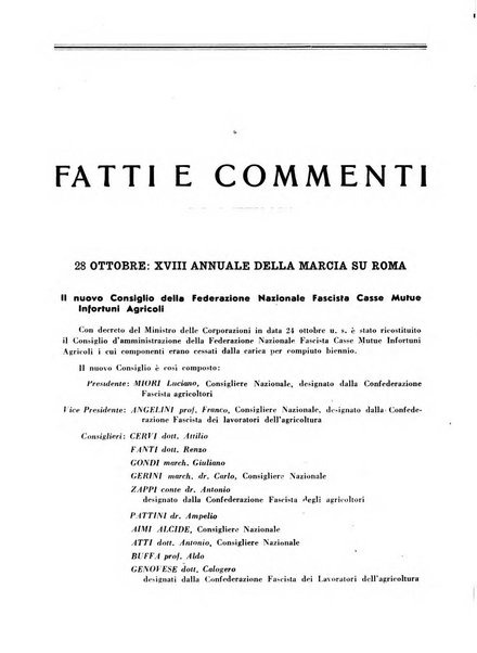 L'assistenza sociale agricola rivista mensile di infortunistica e assistenza sociale