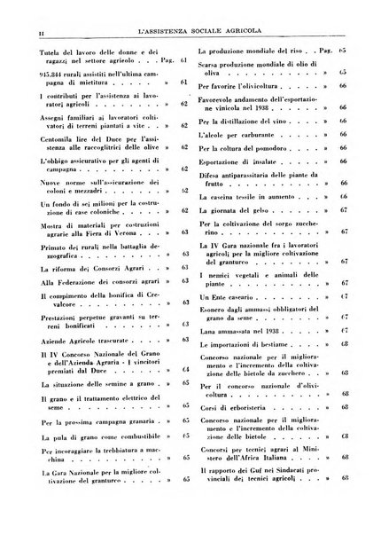 L'assistenza sociale agricola rivista mensile di infortunistica e assistenza sociale