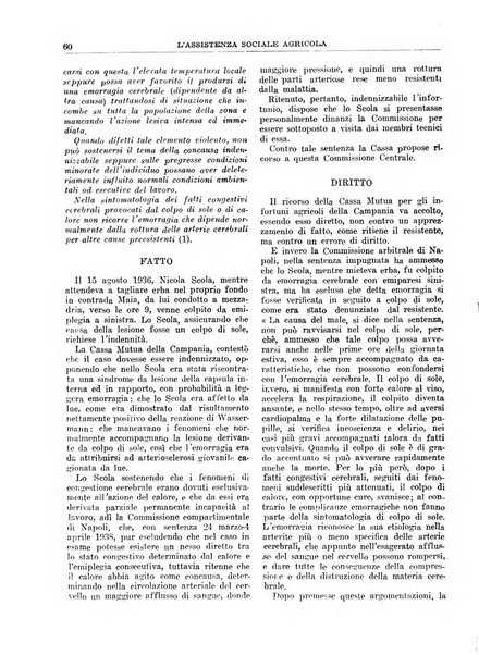 L'assistenza sociale agricola rivista mensile di infortunistica e assistenza sociale