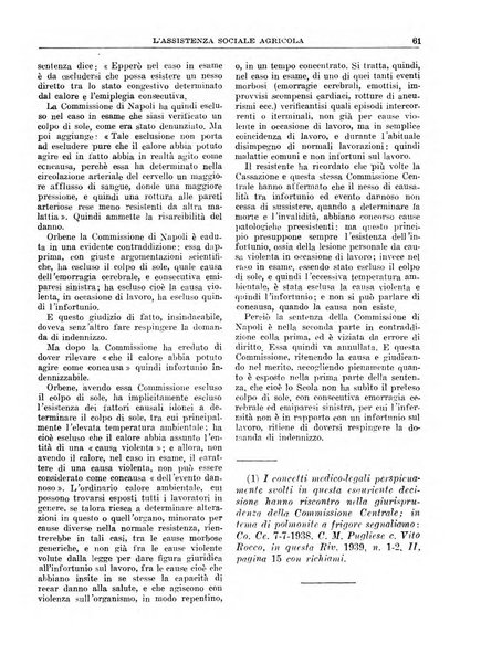 L'assistenza sociale agricola rivista mensile di infortunistica e assistenza sociale