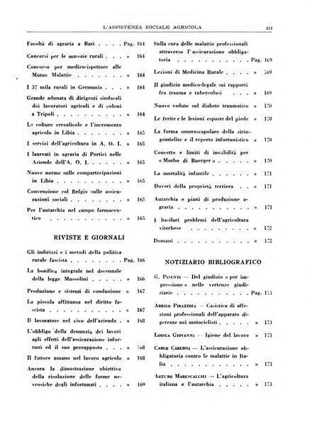 L'assistenza sociale agricola rivista mensile di infortunistica e assistenza sociale