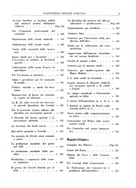 L'assistenza sociale agricola rivista mensile di infortunistica e assistenza sociale