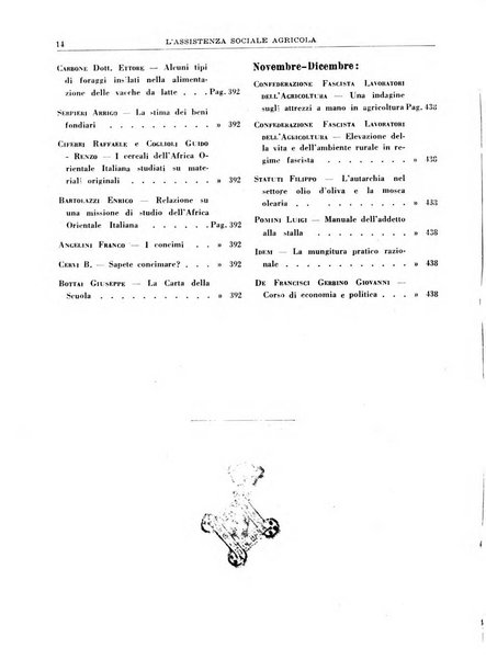 L'assistenza sociale agricola rivista mensile di infortunistica e assistenza sociale