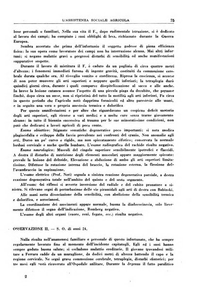 L'assistenza sociale agricola rivista mensile di infortunistica e assistenza sociale