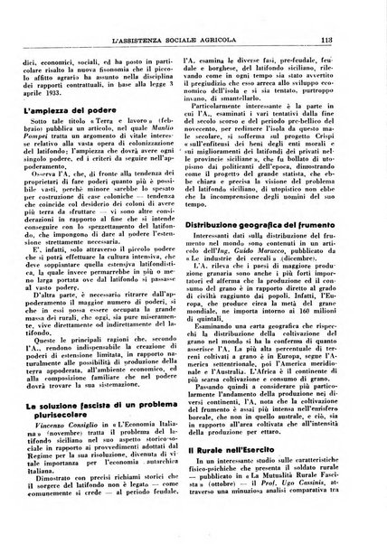 L'assistenza sociale agricola rivista mensile di infortunistica e assistenza sociale