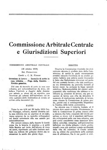 L'assistenza sociale agricola rivista mensile di infortunistica e assistenza sociale