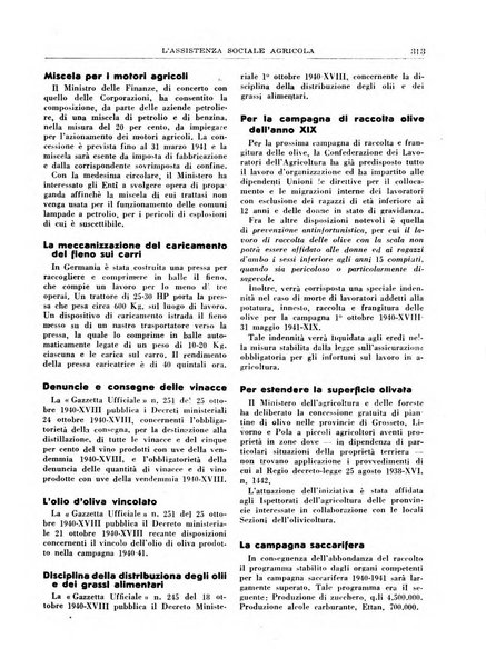 L'assistenza sociale agricola rivista mensile di infortunistica e assistenza sociale