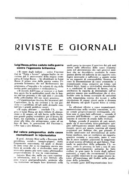 L'assistenza sociale agricola rivista mensile di infortunistica e assistenza sociale