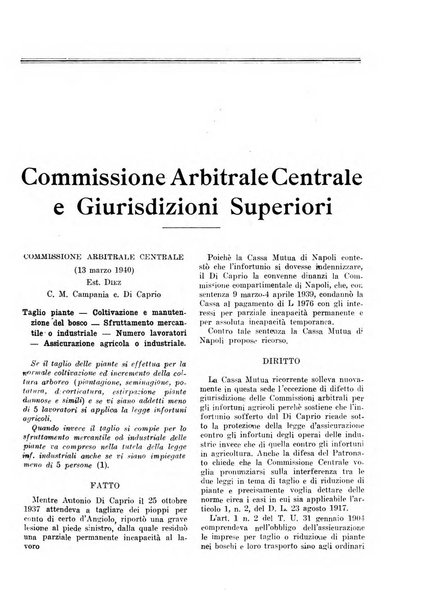 L'assistenza sociale agricola rivista mensile di infortunistica e assistenza sociale