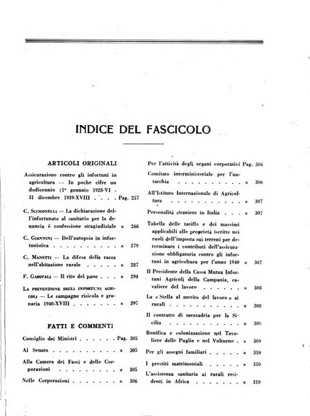 L'assistenza sociale agricola rivista mensile di infortunistica e assistenza sociale